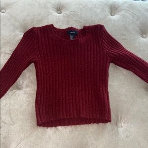 Forever 21 cropped sweater